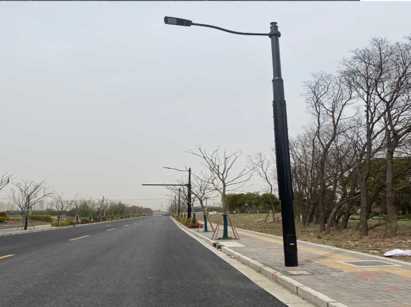 江夏区上海综合杆 太阳能路灯工程
